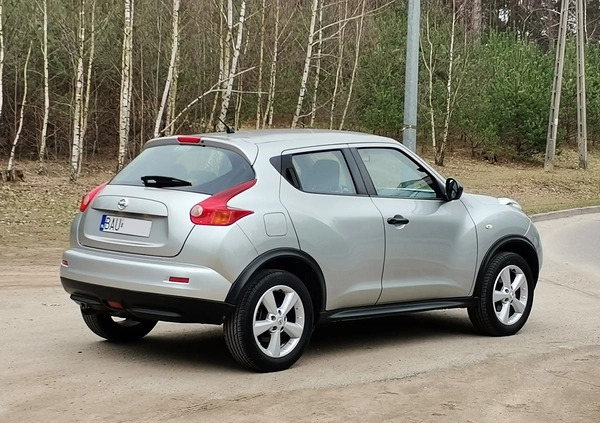 Nissan Juke cena 36800 przebieg: 99000, rok produkcji 2013 z Augustów małe 92